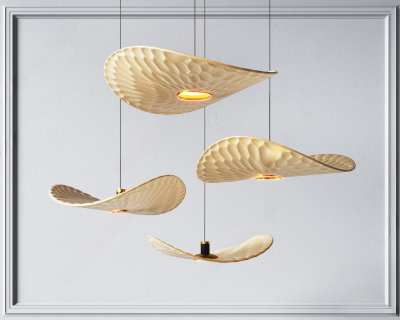 现代吊灯3D模型下载